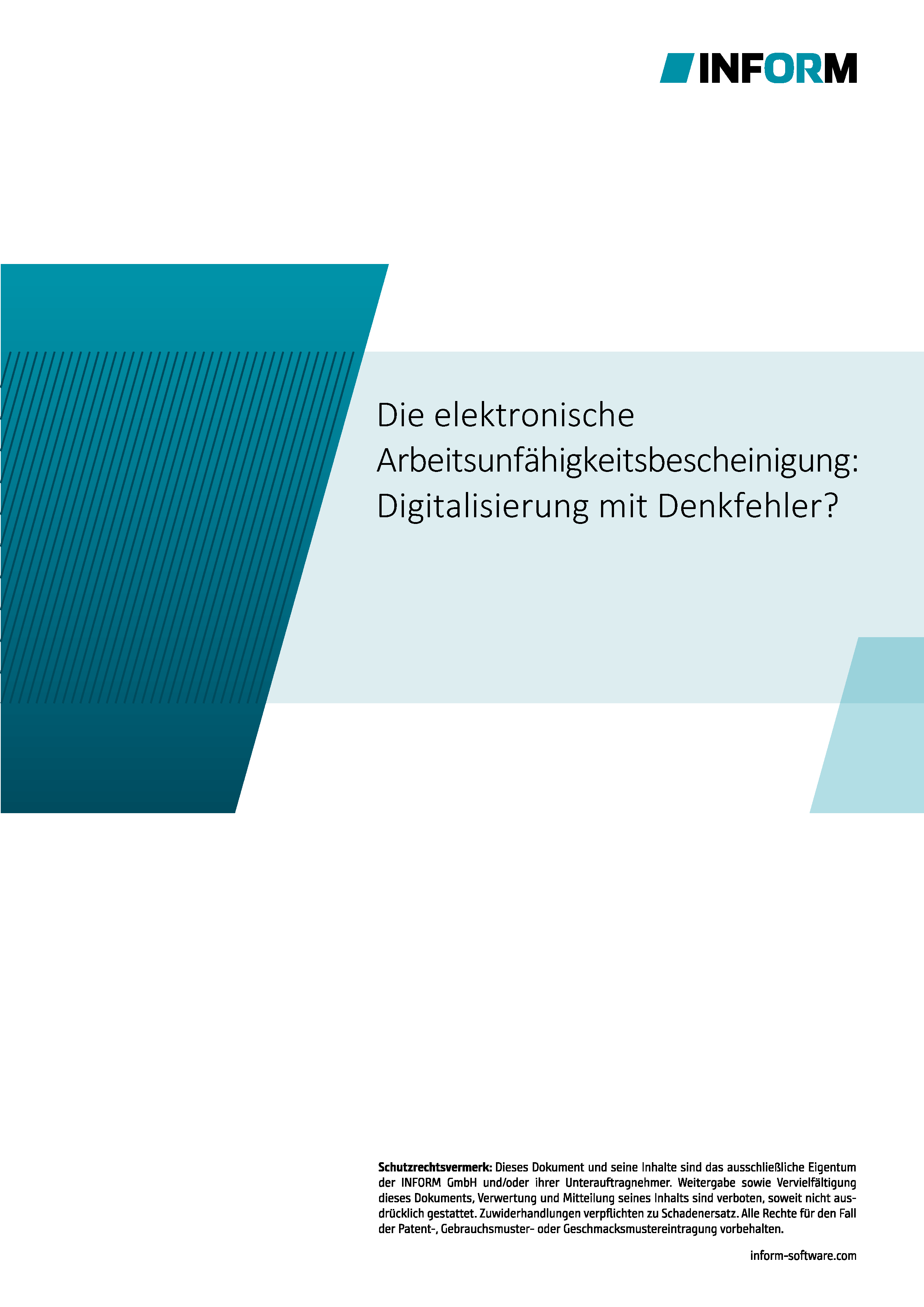 Whitepaper: Elektronische Arbeitsunfähigkeitsbescheinigung