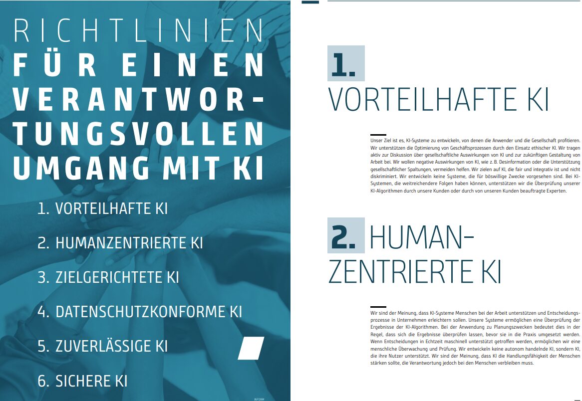 Ethische KI Richtlinien INFORM